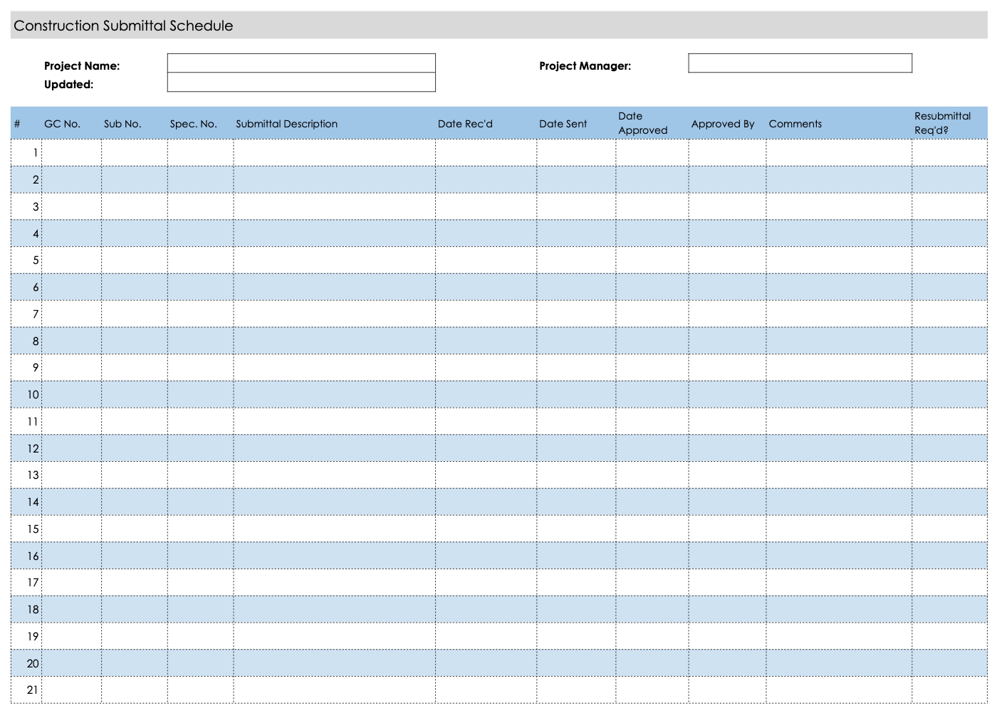 5 Steps to Make a Construction Schedule + Free Schedule Templates