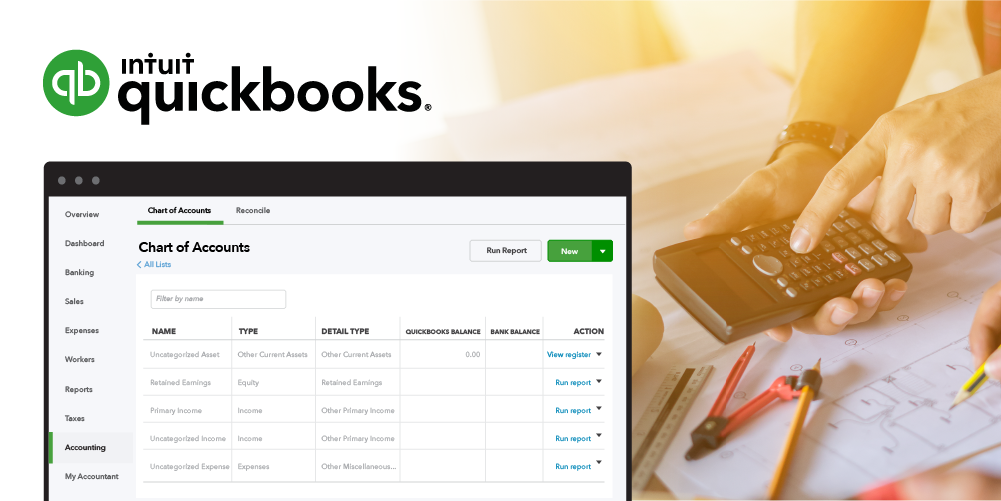 Setting Up The Chart Of Accounts QuickBooks For Contractors